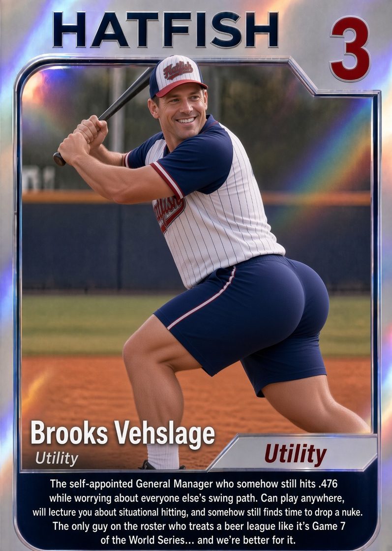 Brooks Vehslage Hatfish player card