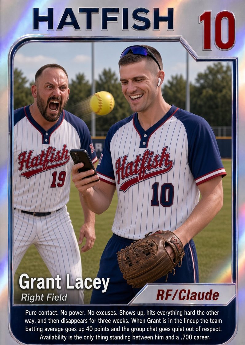 Grant Lacey Hatfish player card