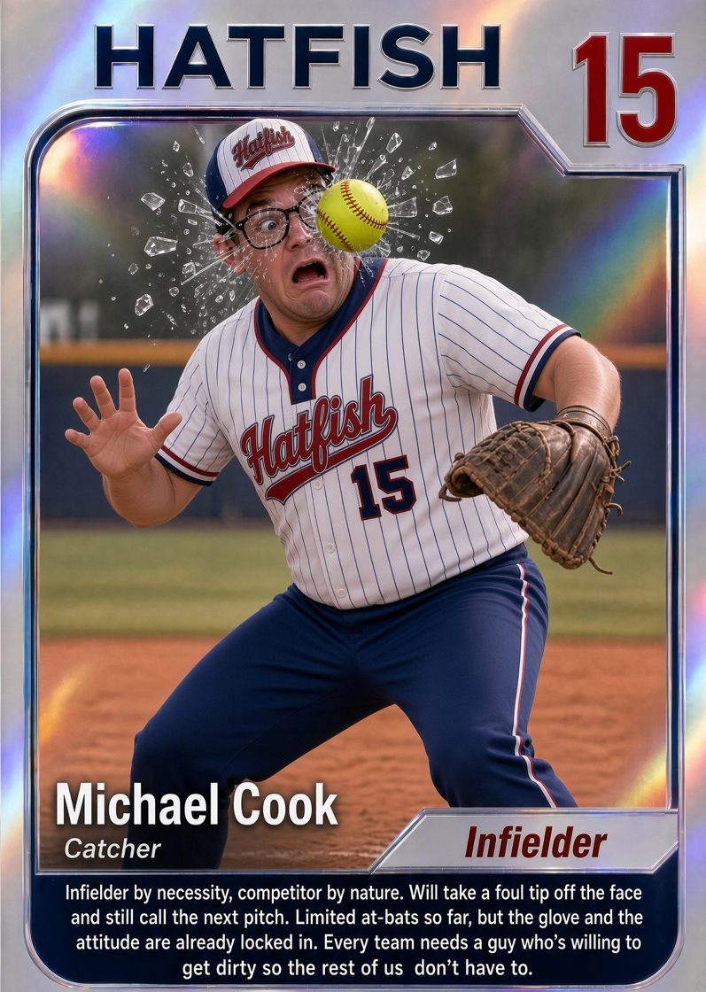 Michael Cook Hatfish player card
